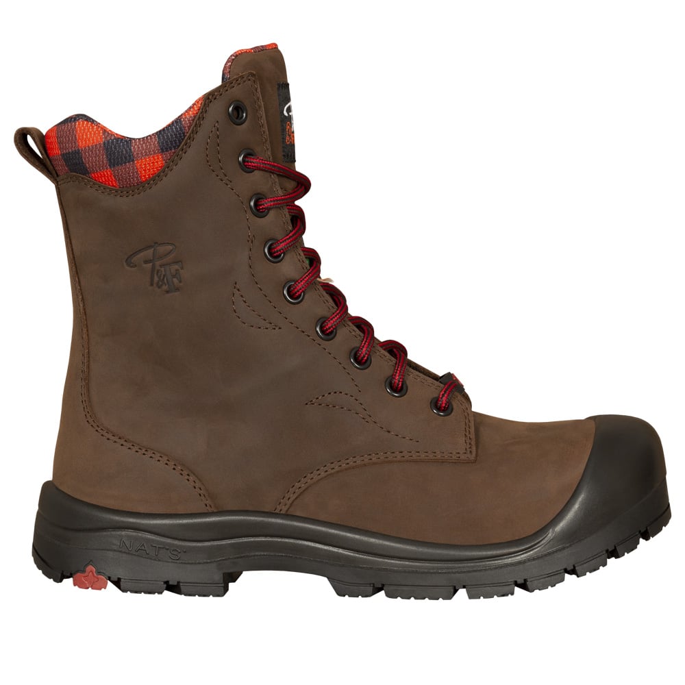 Image of P&F Women's Steel Cap Safety Boots - PF358